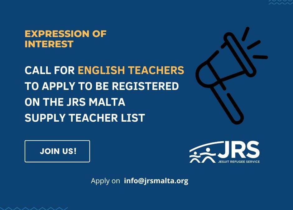 Expression of interest for English language teachers