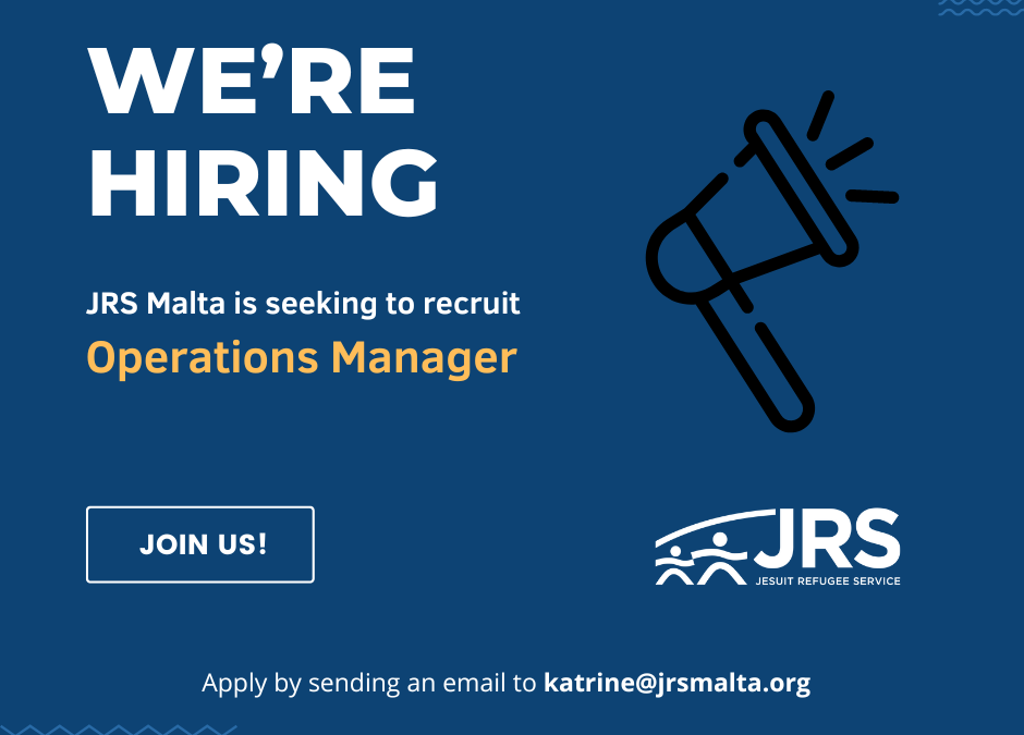 Join us! We’re looking for a full-time operations manager