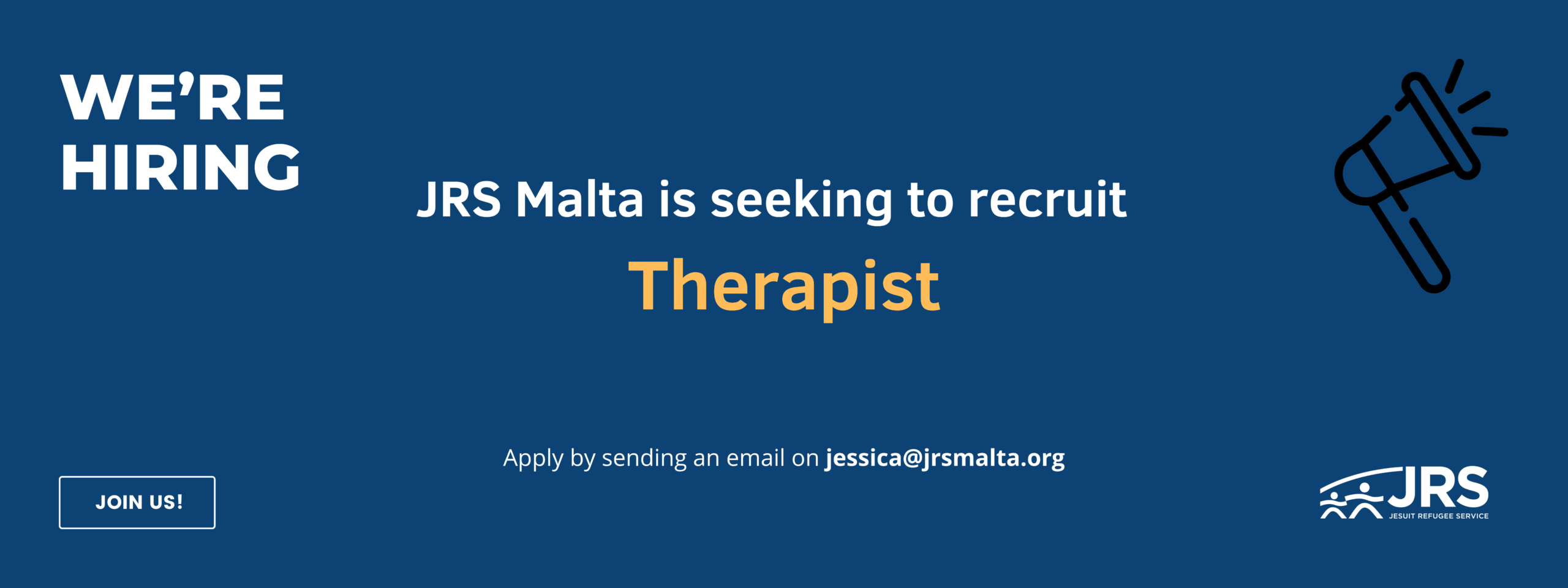 JRS Malta is seeking to recruit a LAWYER (Outdoor Banner (96 in x 36 in)) (21)